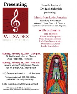 palisades community chorus